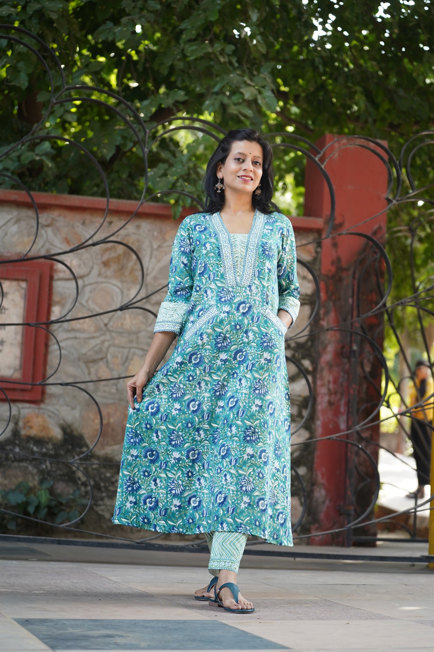 Inaaira pocket pleat KURTA/DRESS