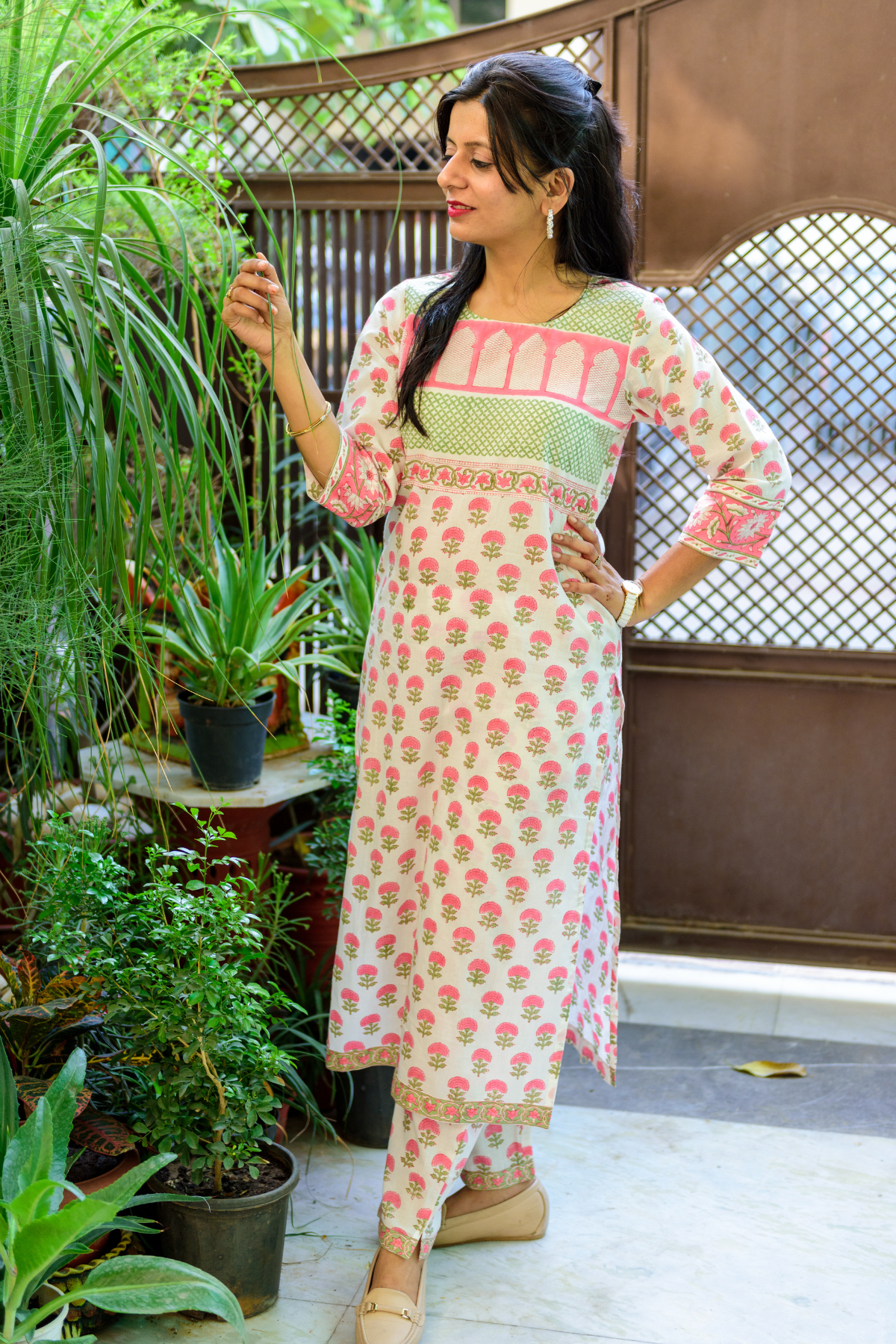 Pink Dilkash Kurta