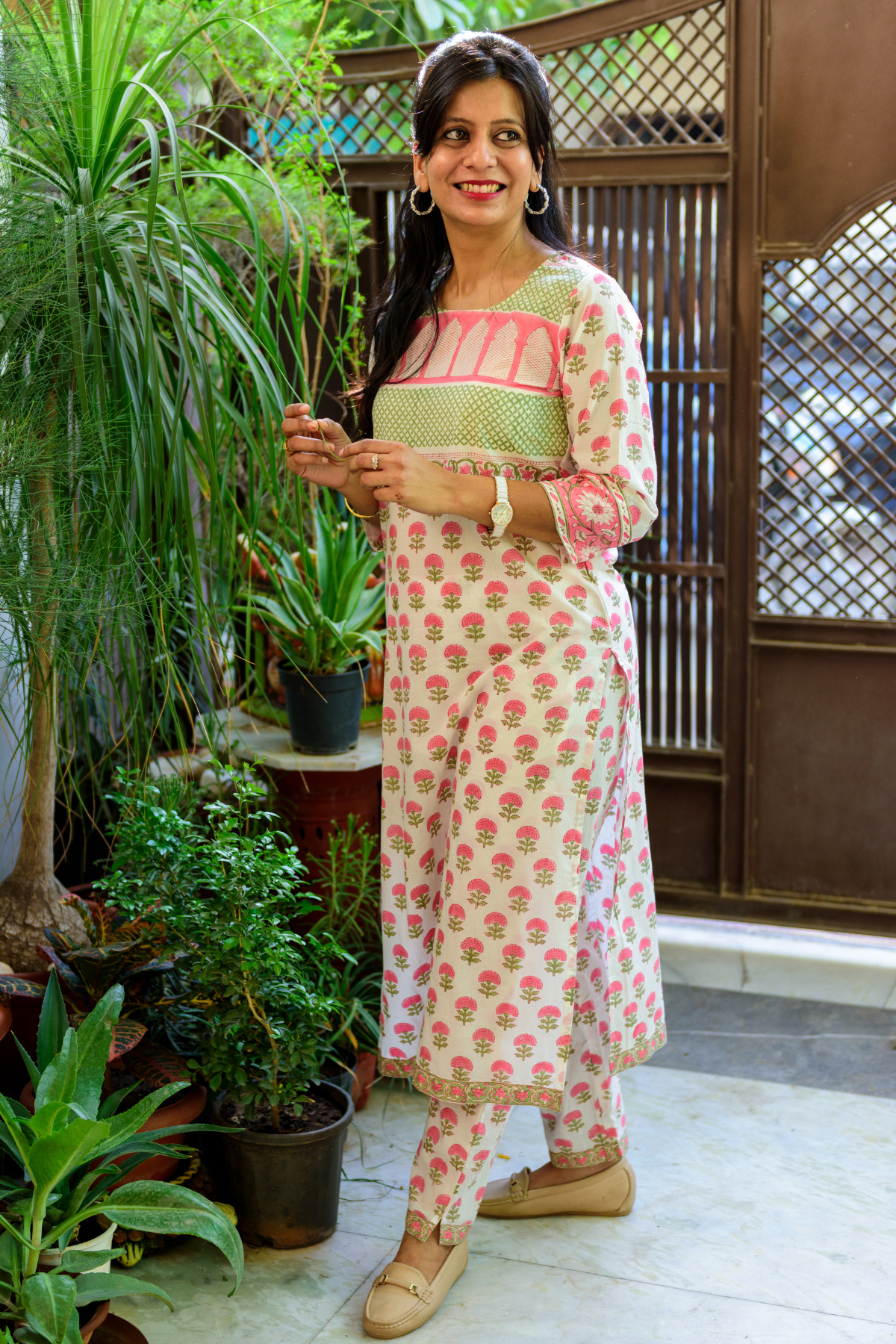 Pink Dilkash Kurta