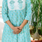 Blue Zoeya Boota Aline Kurta