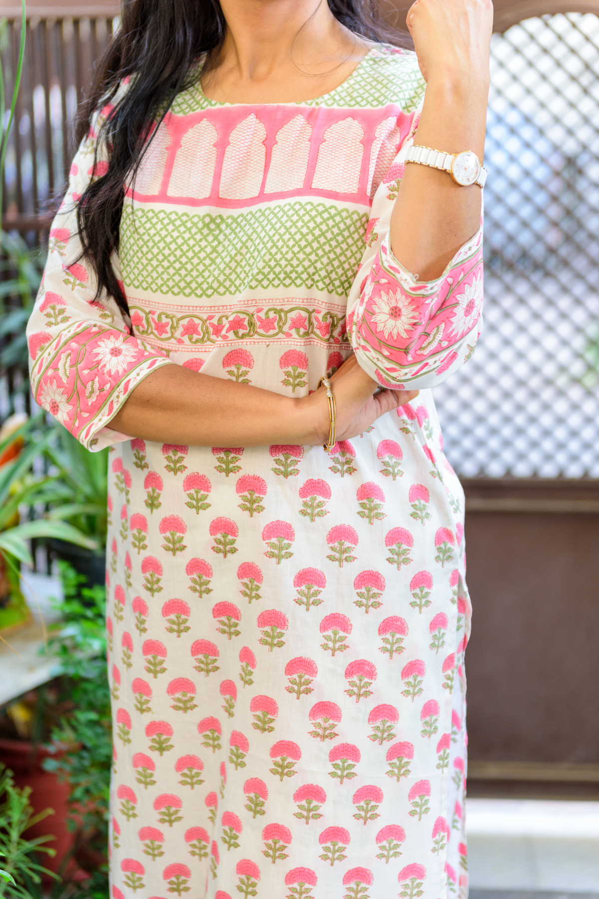 Pink Dilkash Kurta