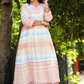 Saheli White Kota Dress
