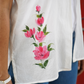 Rose Inspired Hand Painted Top