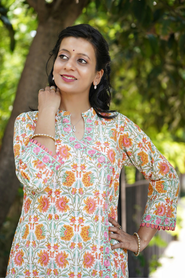 Saathiya White Kurta