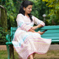 Saheli White Kota Dress